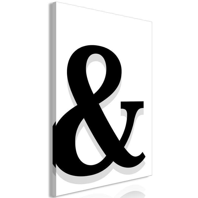 Quadro - Decorative Letter (1 Part) Vertical - 6