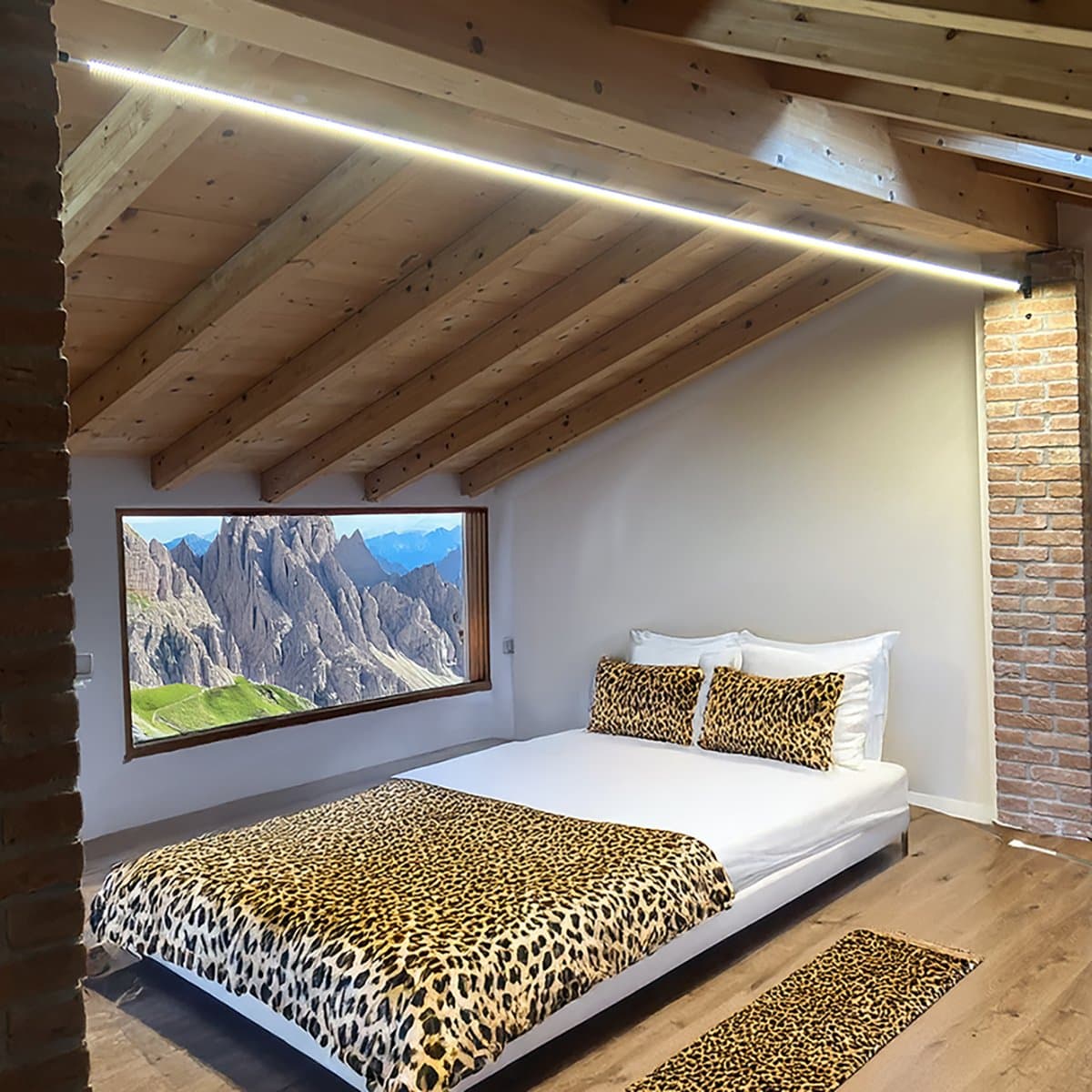 Striscia flessibile led Redo Group FREEDOM 360 90W NERO 10MT illuminazione diffusa parete soffitto - 2
