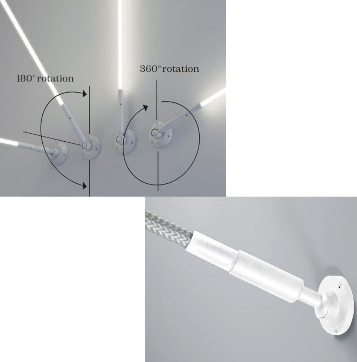 Striscia flessibile led Redo Group FREEDOM 360 90W BIANCO 10MT illuminazione diffusa parete soffitto - 3