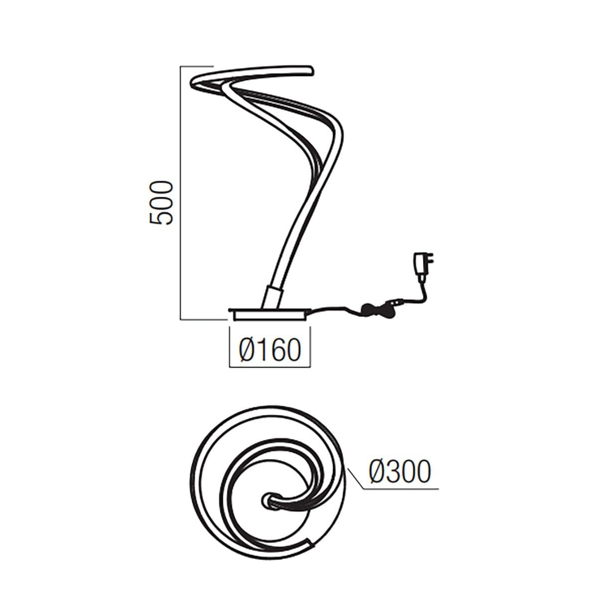 Abat-jour led Redo Group TEMPEST 01-3603 01-3605 1260LM 3000K lampada tavolo touch dimmerabile - 4