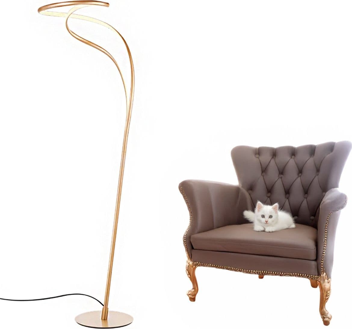 Piantana led Redo Group TEMPEST 01-3607 2100LM 3000K lampada terra classica touch dimmerabile - 2