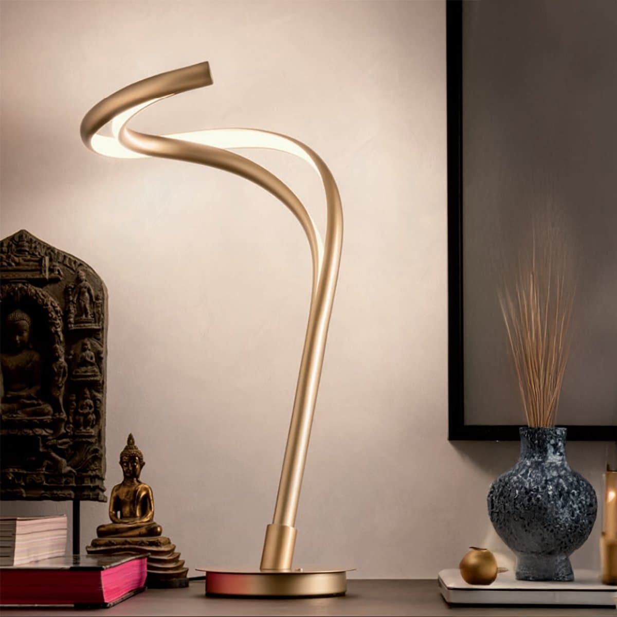 Abat-jour led Redo Group TEMPEST 01-3604 1260LM 3000K lampada tavolo classica touch dimmerabile - 3