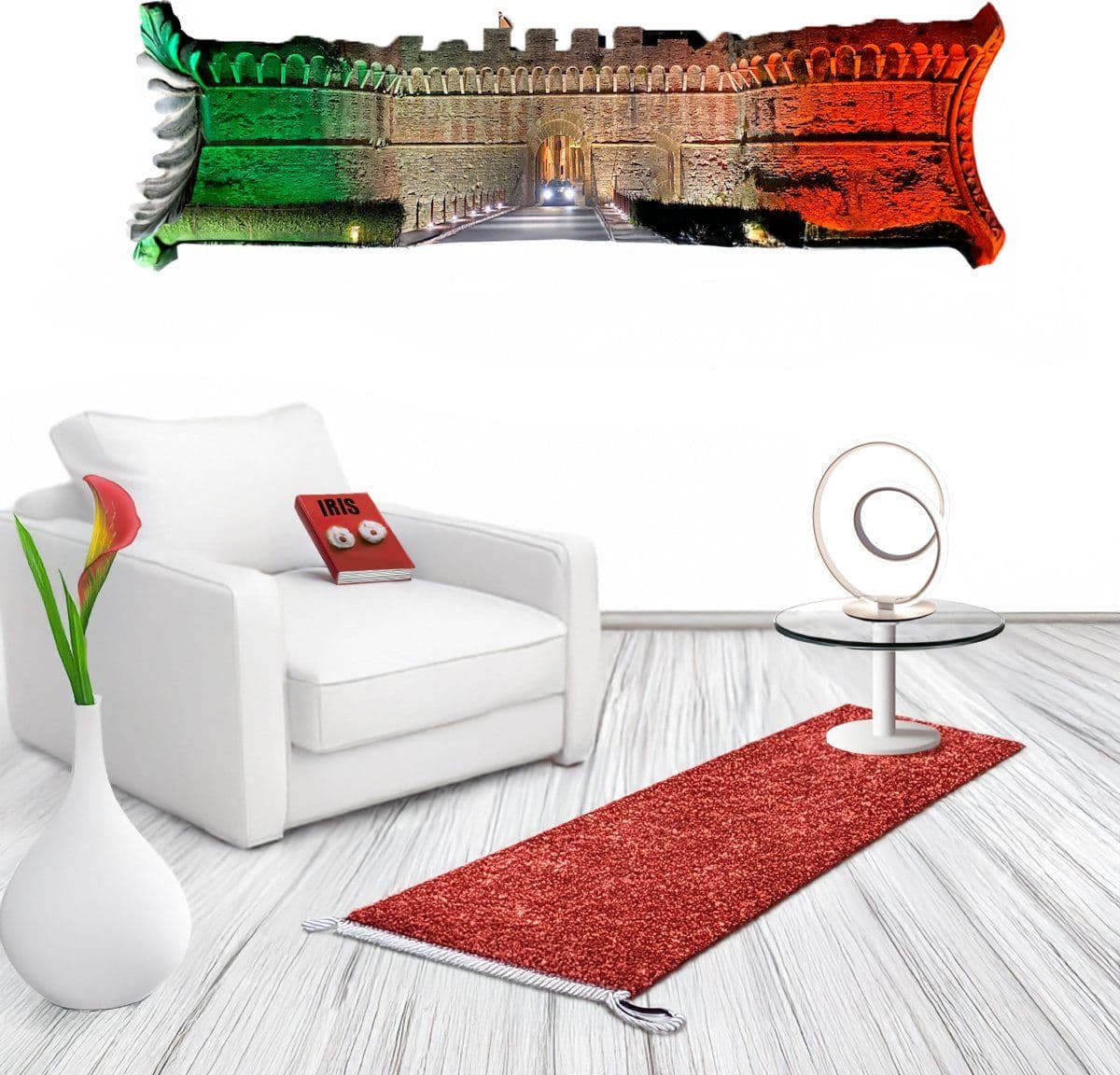 Abat-jour led REDO group SINTRA 01-1479 768LM 3000K lampada tavolo ultramoderna bianca - 2
