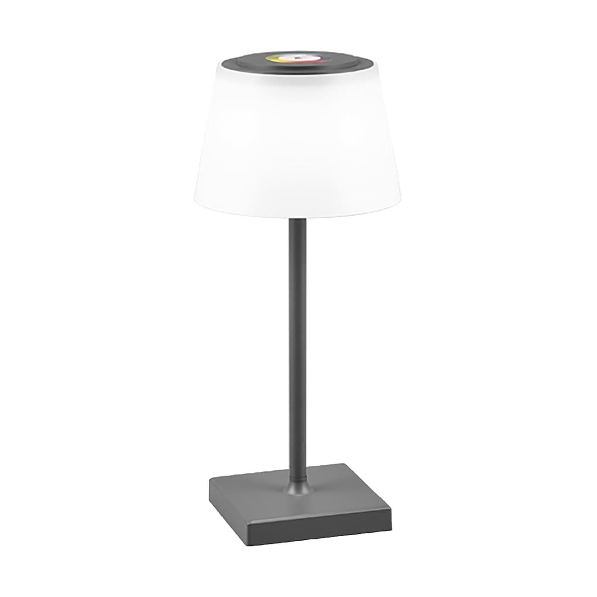 Abat-jour esterno Trio lighting SANCHEZ R54126142 IP44 RGB LED 450LM antracite lampada tavolo giardino pub ristoranti - 4
