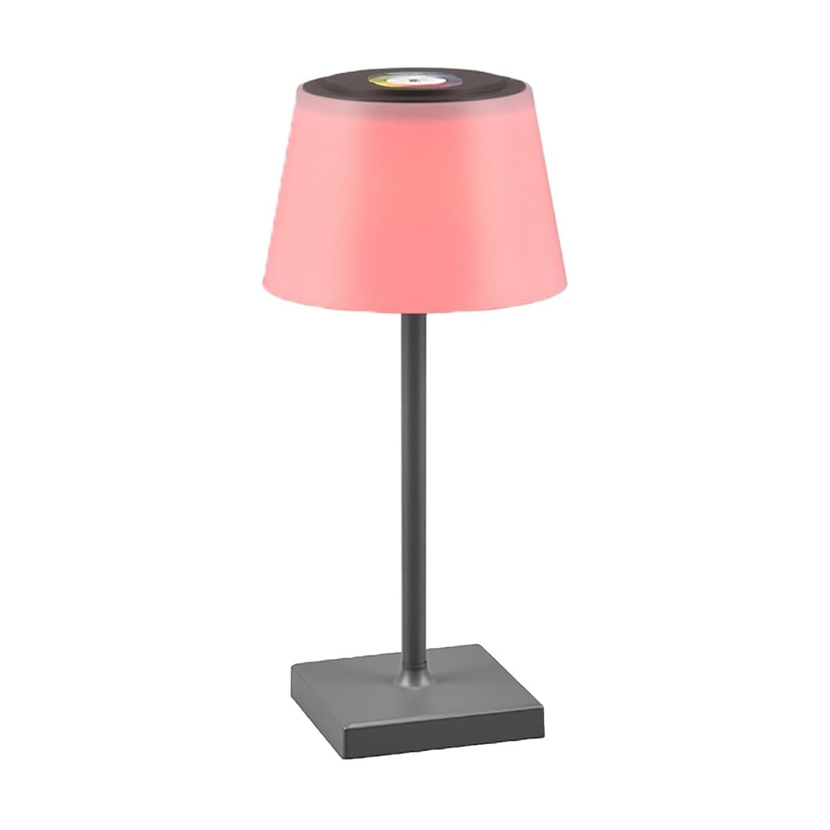 Abat-jour esterno Trio lighting SANCHEZ R54126142 IP44 RGB LED 450LM antracite lampada tavolo giardino pub ristoranti - 5