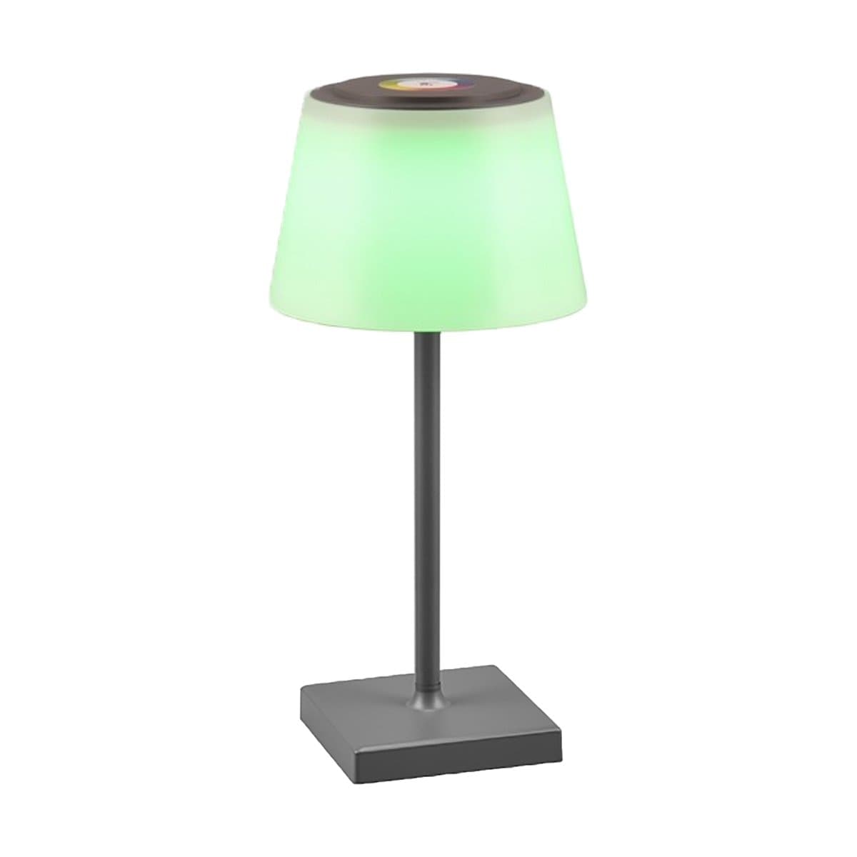 Abat-jour esterno Trio lighting SANCHEZ R54126142 IP44 RGB LED 450LM antracite lampada tavolo giardino pub ristoranti - 6