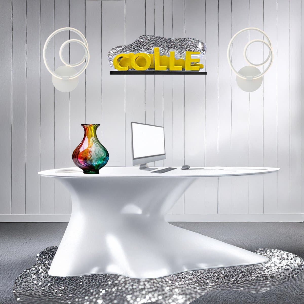 Applique Redo Group SINTRA 01-2188 LED 768LM 3000K lampada parete ultramoderna - 2