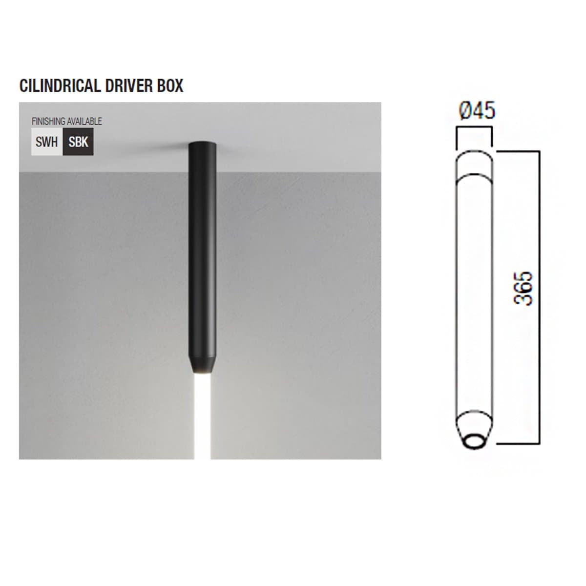 Neon flessibile Redo XLOOPB LP18 LED 72W 5MT IP65 NERO striscia flessibile tubolare led soffitto driver - 6