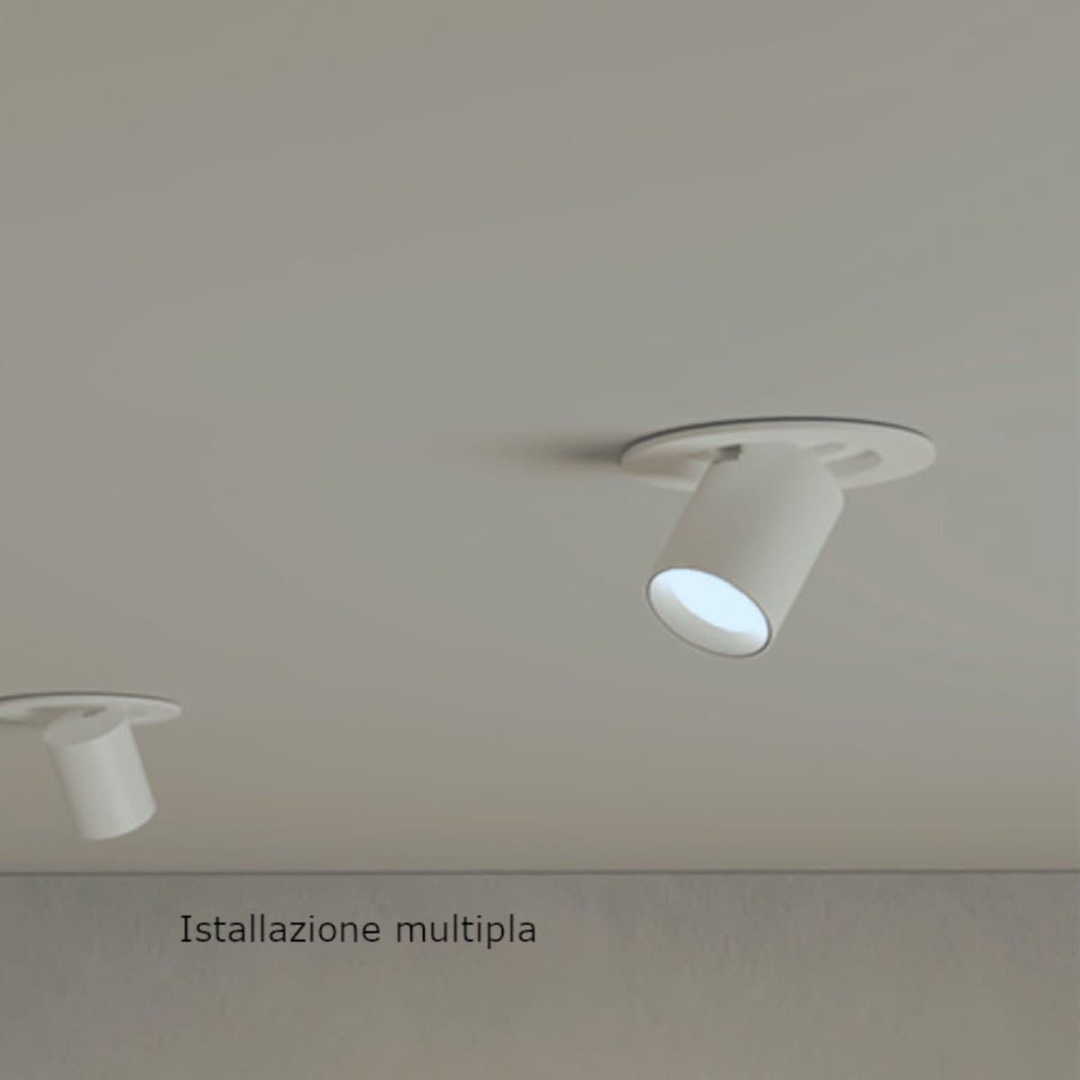 Faretto incasso Lampadari Bartalini TNIOP B LED orientabile termoplastico - 3