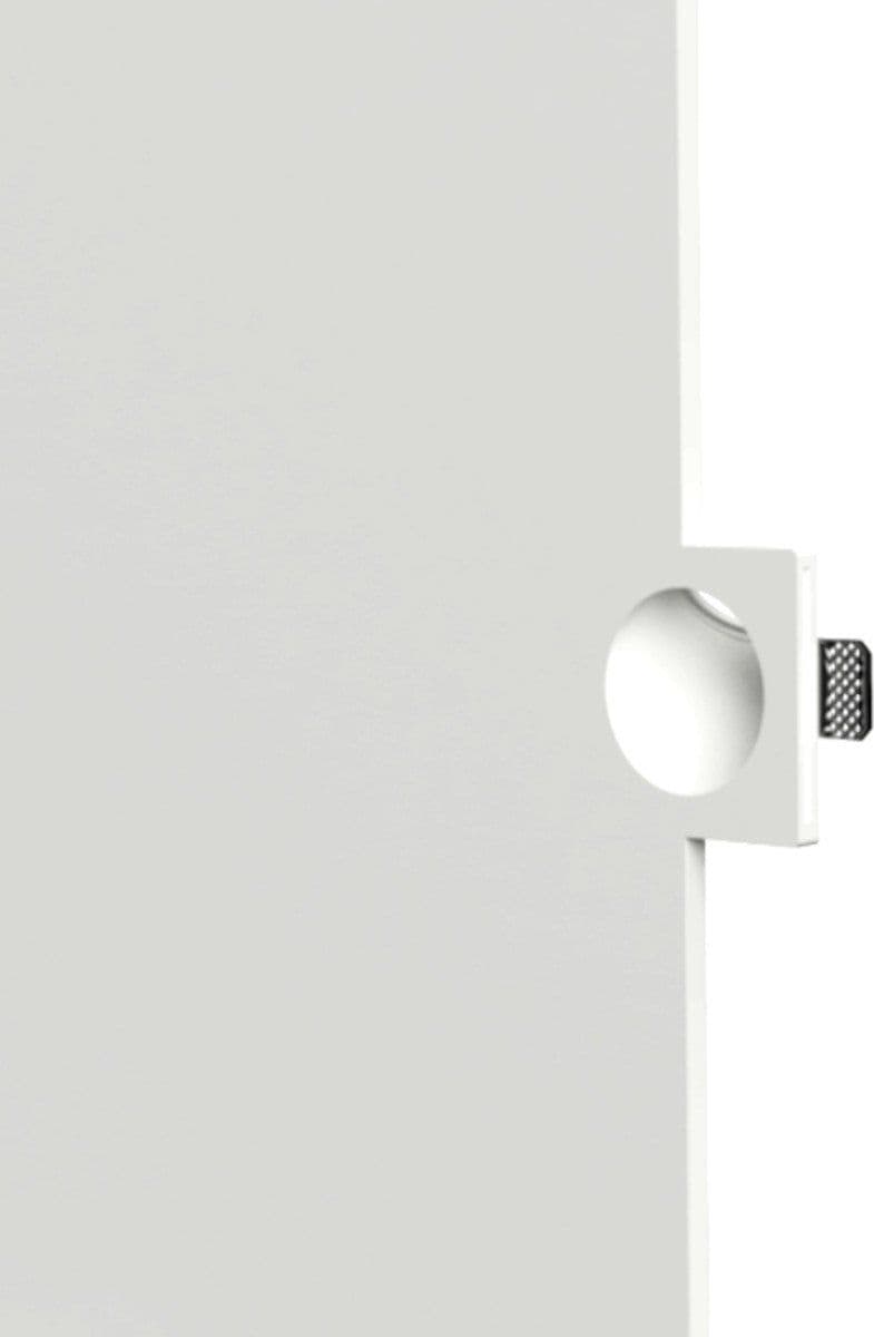 Segnapasso gesso Lampadari Bartalini OLEGNALEHCIM 036 GU10 LED parete verniciabile - 3