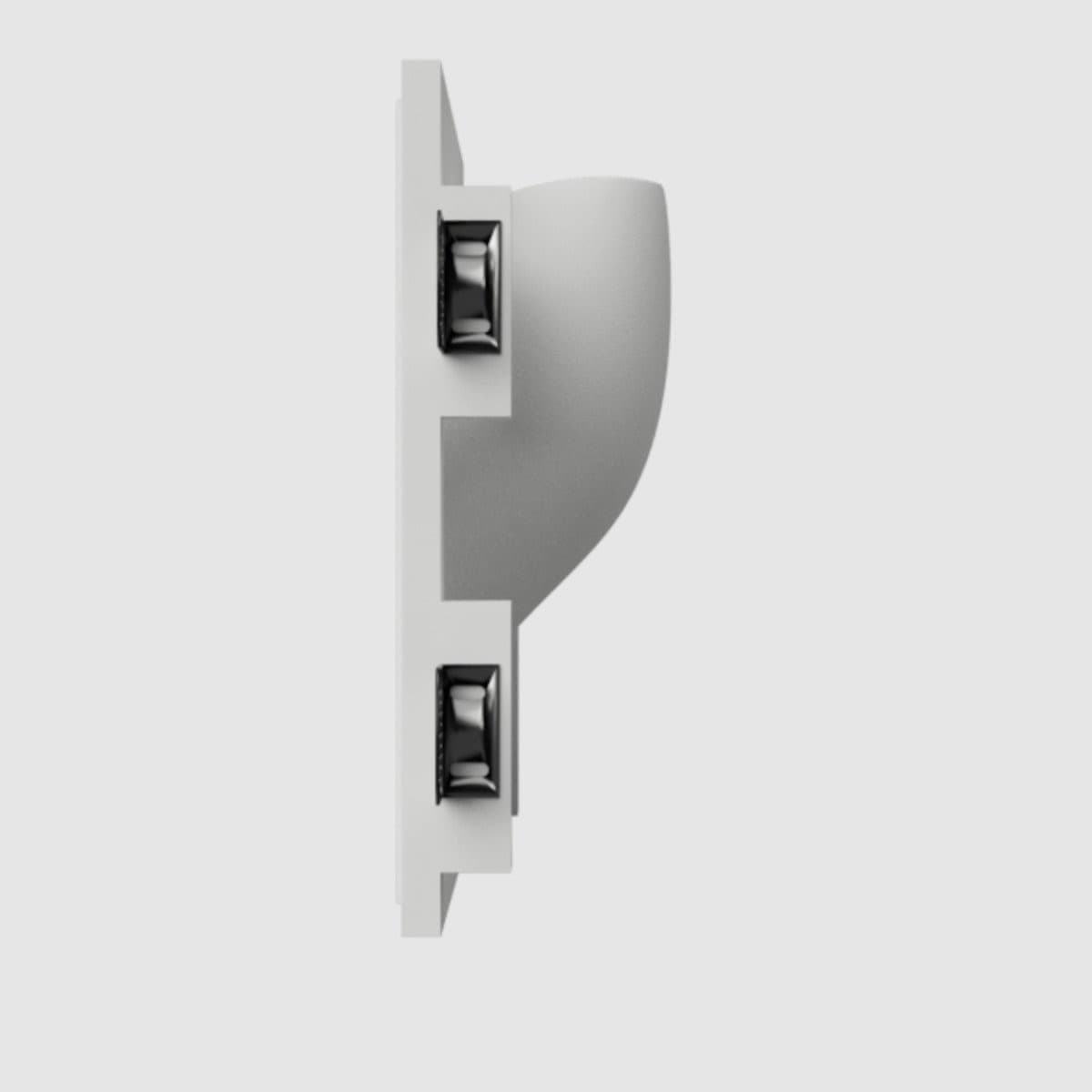 Segnapasso gesso Lampadari Bartalini NIDOR 037 GU10 LED parete verniciabile - 3