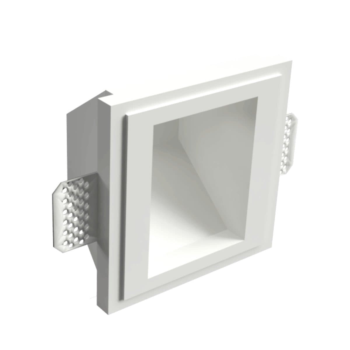 Segnapasso gesso Lampadari Bartalini ININREB 070 GU10 LED parete verniciabile - 2