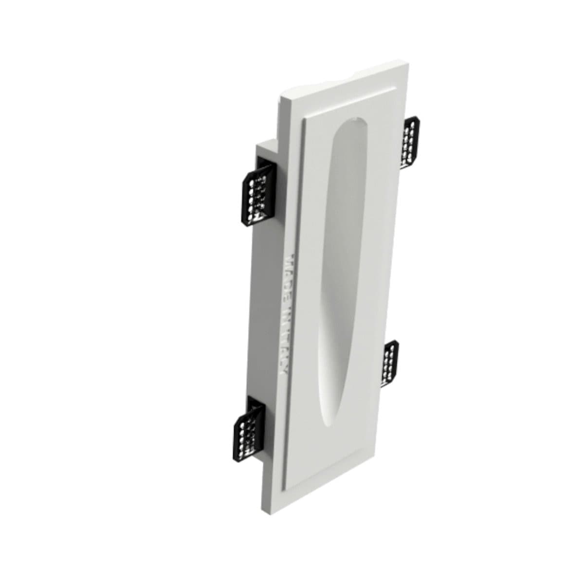 Segnapasso gesso Lampadari Bartalini OIHCCORREV 370 GU10 LED parete verniciabile - 2