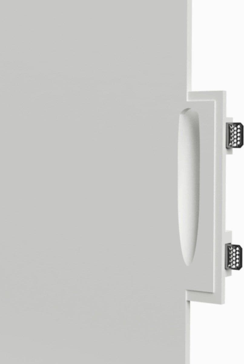 Segnapasso gesso Lampadari Bartalini OIHCCORREV 370 GU10 LED parete verniciabile - 4