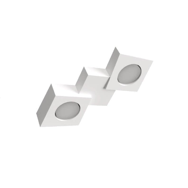 Plafoniera gesso Lampadari Bartalini GNIKCOLB 2 PLAP13 GX53 LED verniciabile - 2