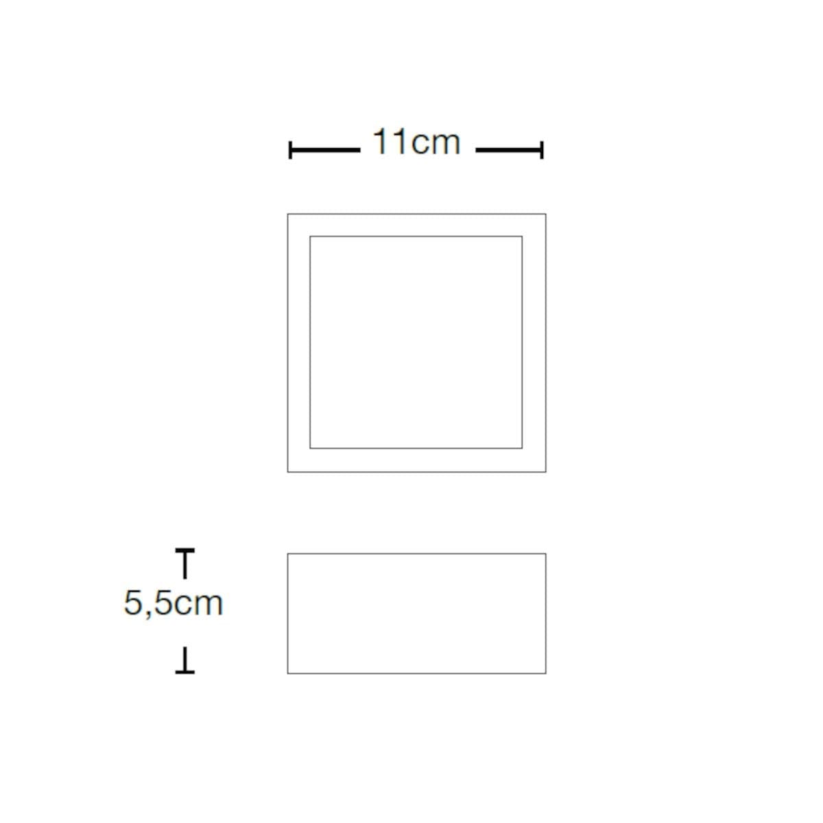 Plafoniera Lampadari Bartalini BUT QN GX53 LED gesso verniciabile metallo - 2