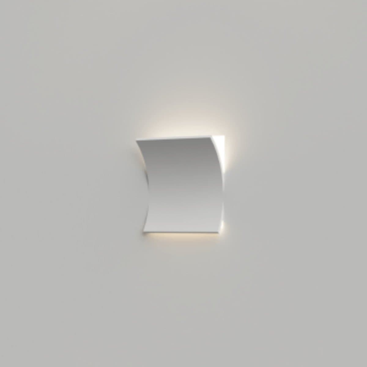Applique gesso Lampadari Bartalini ABLE 155 R7s LED biemissione verniciabile - 2
