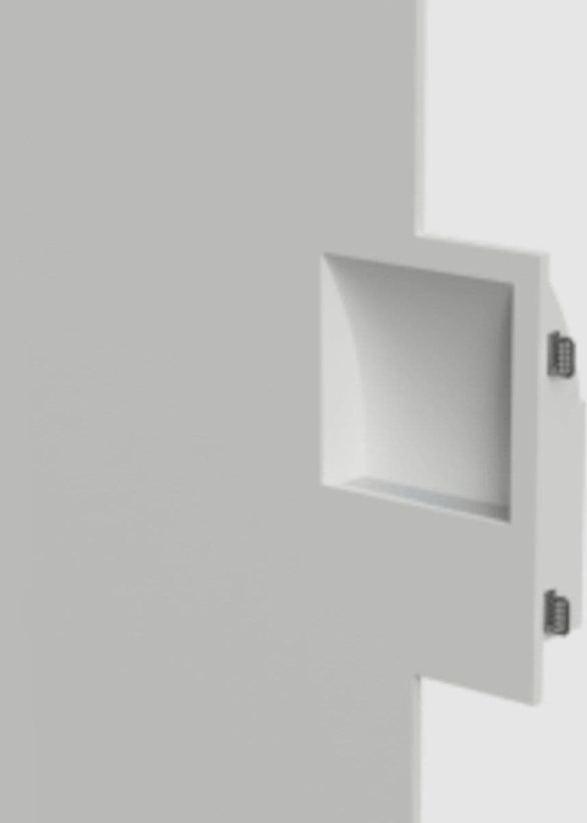 Applique gesso Lampadari Bartalini ATINNAS 057 LED monoemissione verniciabile - 3