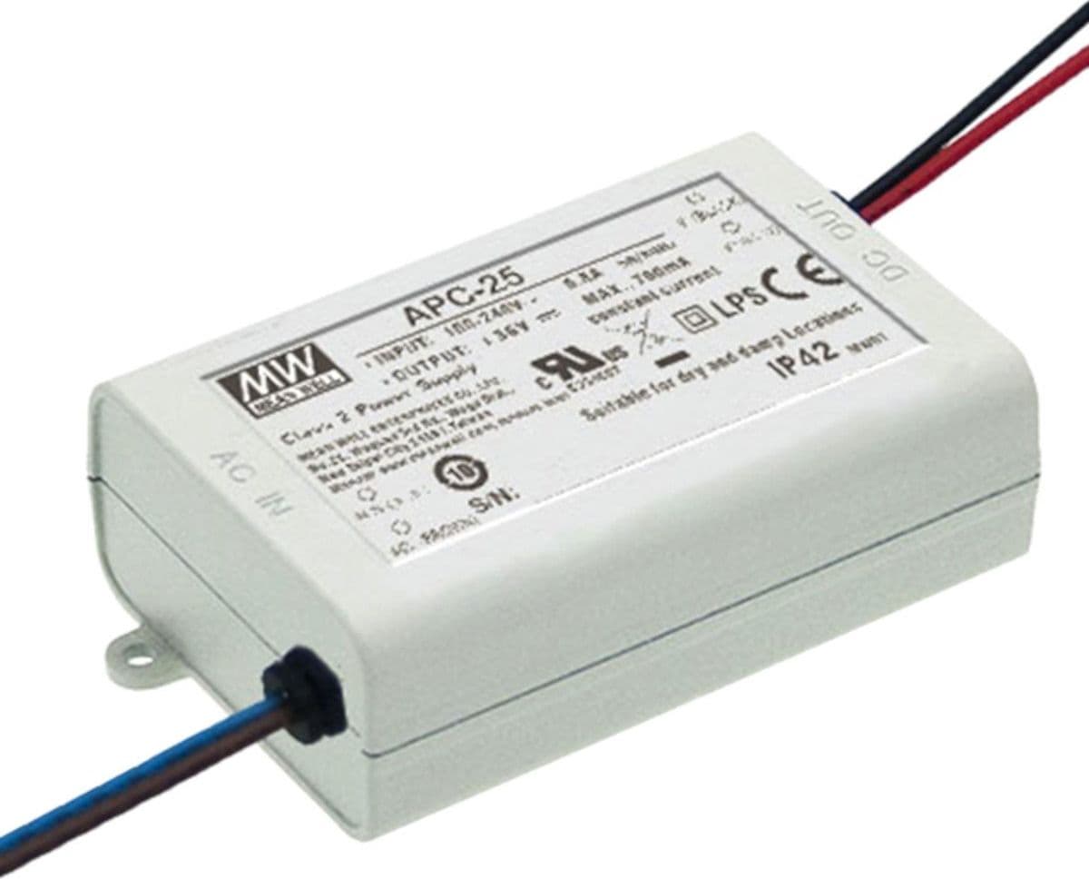 Driver Lampadari Bartalini APC 25 350 220-240V CC-350 mA 25W