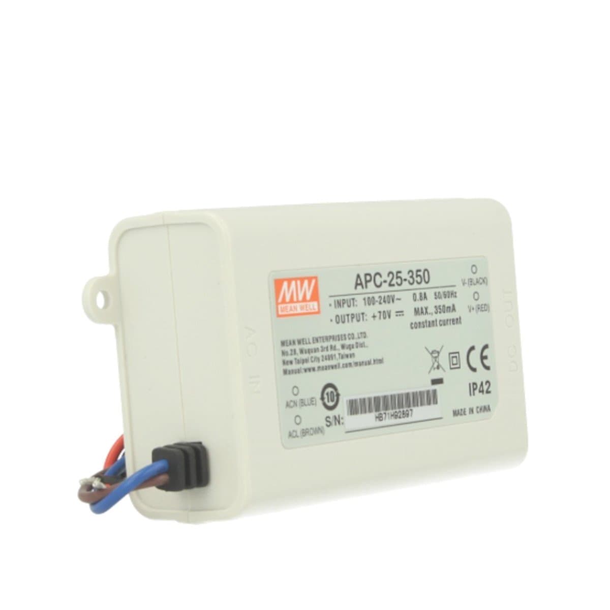 Driver Lampadari Bartalini APC 25 350 220-240V CC-350 mA 25W - 3
