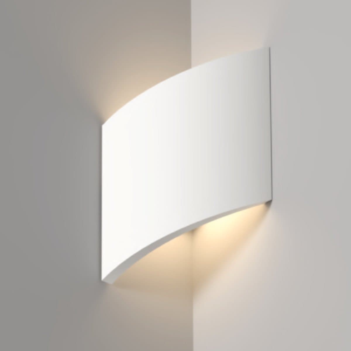 Applique angolare Lampadari Bartalini AINRUTAS AP20 G9 LED gesso verniciabile - 2