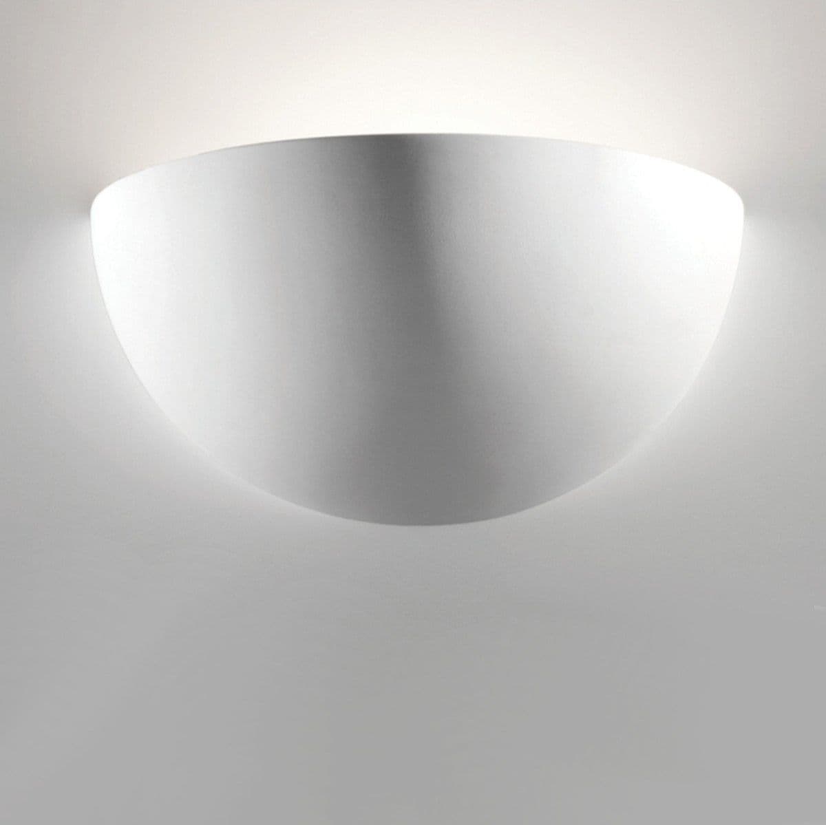 Applique gesso Belfiore 9010 HARA BIG 7157.41 E27 LED verniciabile - 2