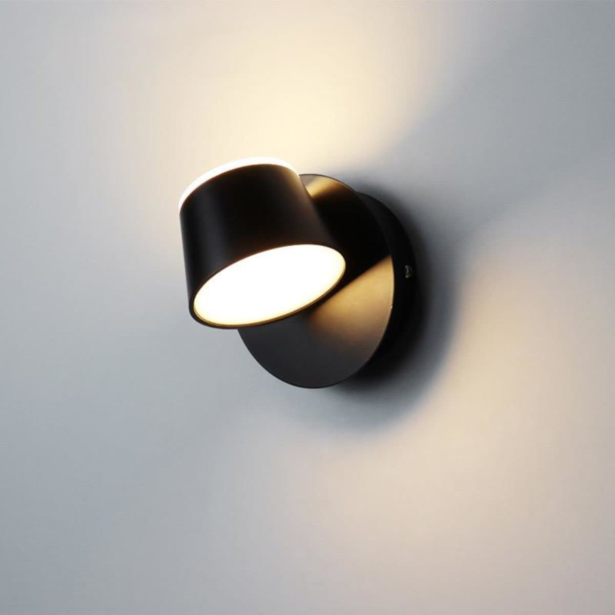 Applique moderno Lampadari Bartalini OELILAG Ner AP102 LED alluminio orientabile - 2