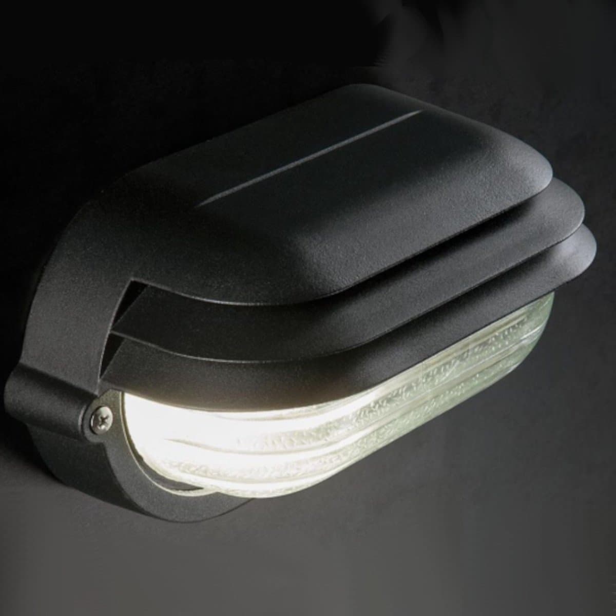 Applique moderno Sovil PALPEBRA OVALE 787 06 E27 LED alluminio vetro - 3