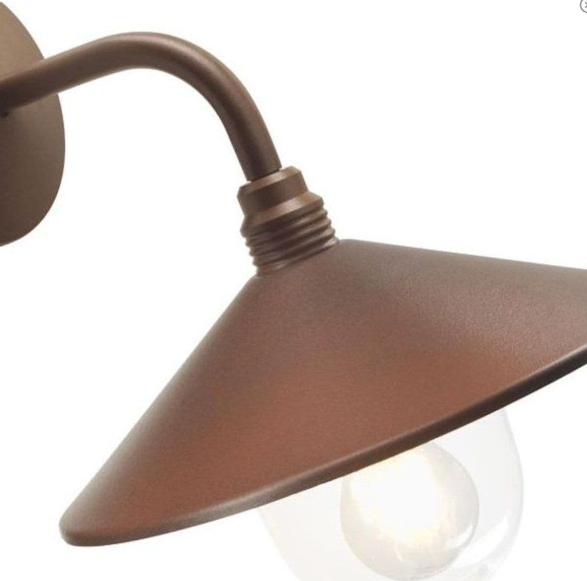 Applique classico Sovil SPECTRE 158 36 E27 LED alluminio ferro vetro - 2