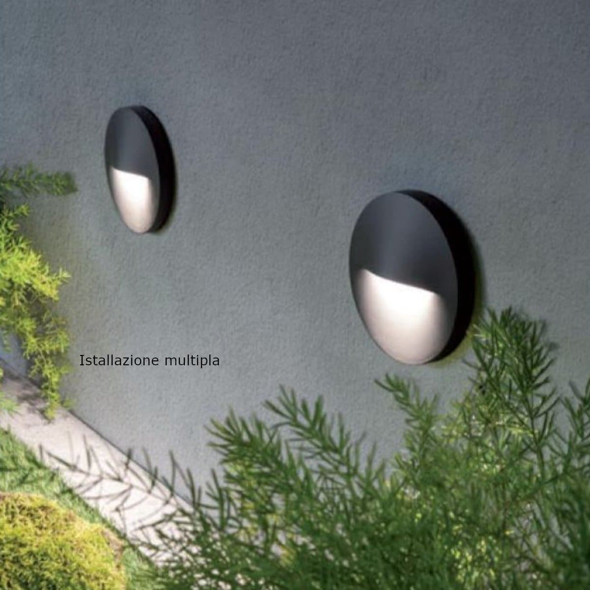 Applique moderno Sovil OPEN 98201 16 LED 3000K IP65 alluminio - 2