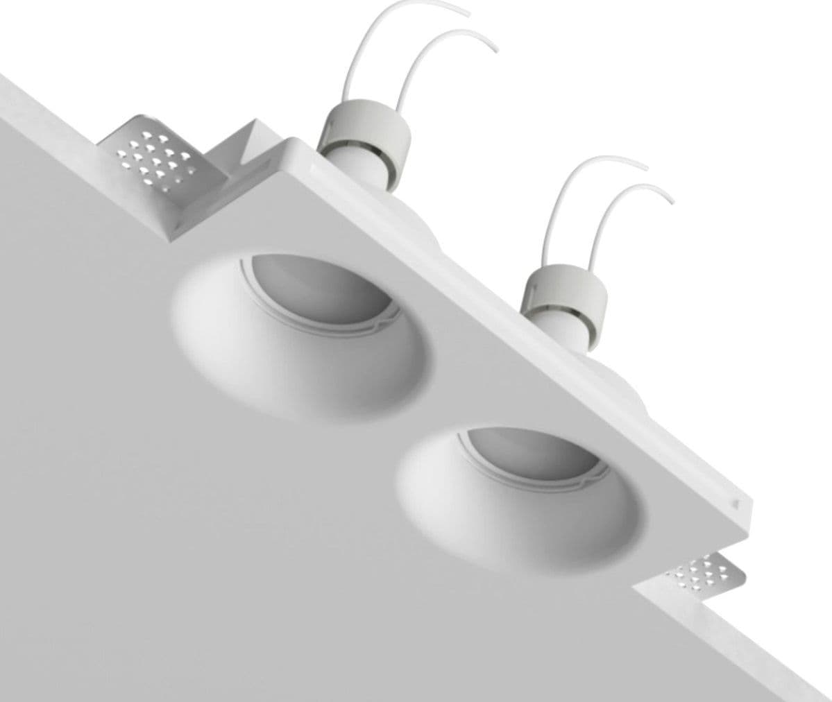 Faretto incasso Lampadari Bartalini ANTE D GU10 LED gesso verniciabile - 2