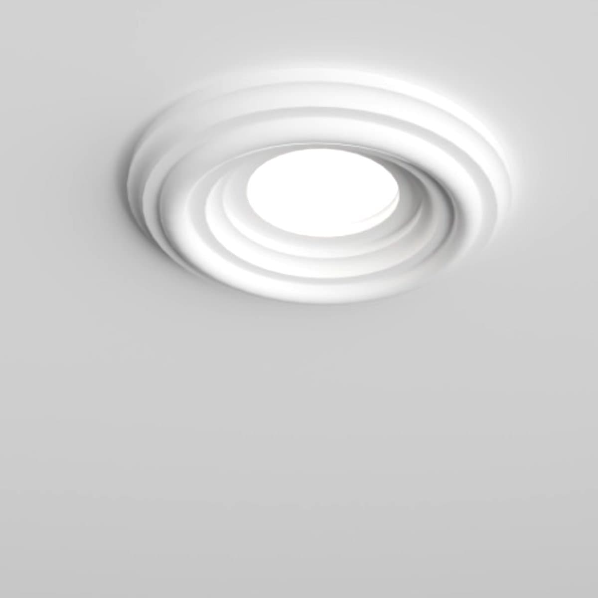 Faretto incasso Lampadari Bartalini AUGA FP1 GU10 LED gesso verniciabile - 5