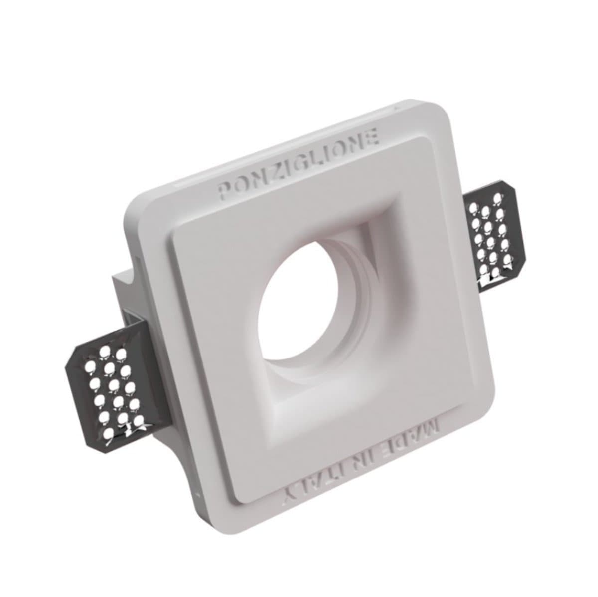 Faretto incasso Lampadari Bartalini OLATEP FP5 GU10 LED gesso verniciabile - 2