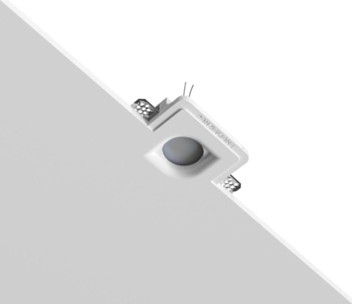 Faretto incasso Lampadari Bartalini OLATEP FP5 GU10 LED gesso verniciabile - 3
