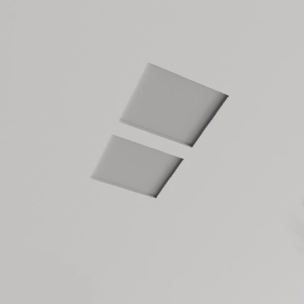Faretto incasso Lampadari Bartalini ASOR D SLIM C13D GU10 LED gesso plexiglas verniciabile - 2