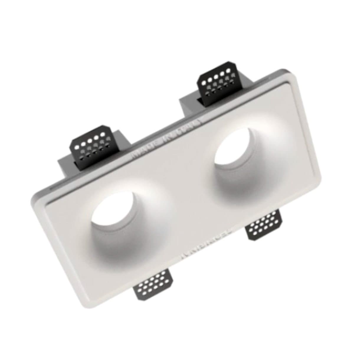 Faretto incasso Lampadari Bartalini ONAZNESED 045D GU10 LED gesso verniciabile - 2