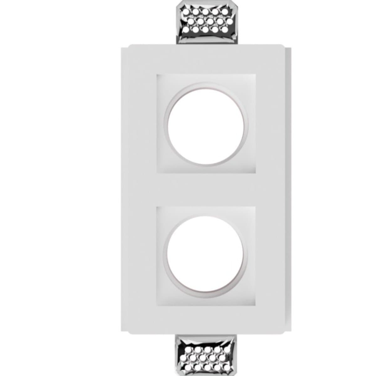 Faretto incasso gesso Lampadari Bartalini OTESSORG 040D GU10 LED scomparsa - 2
