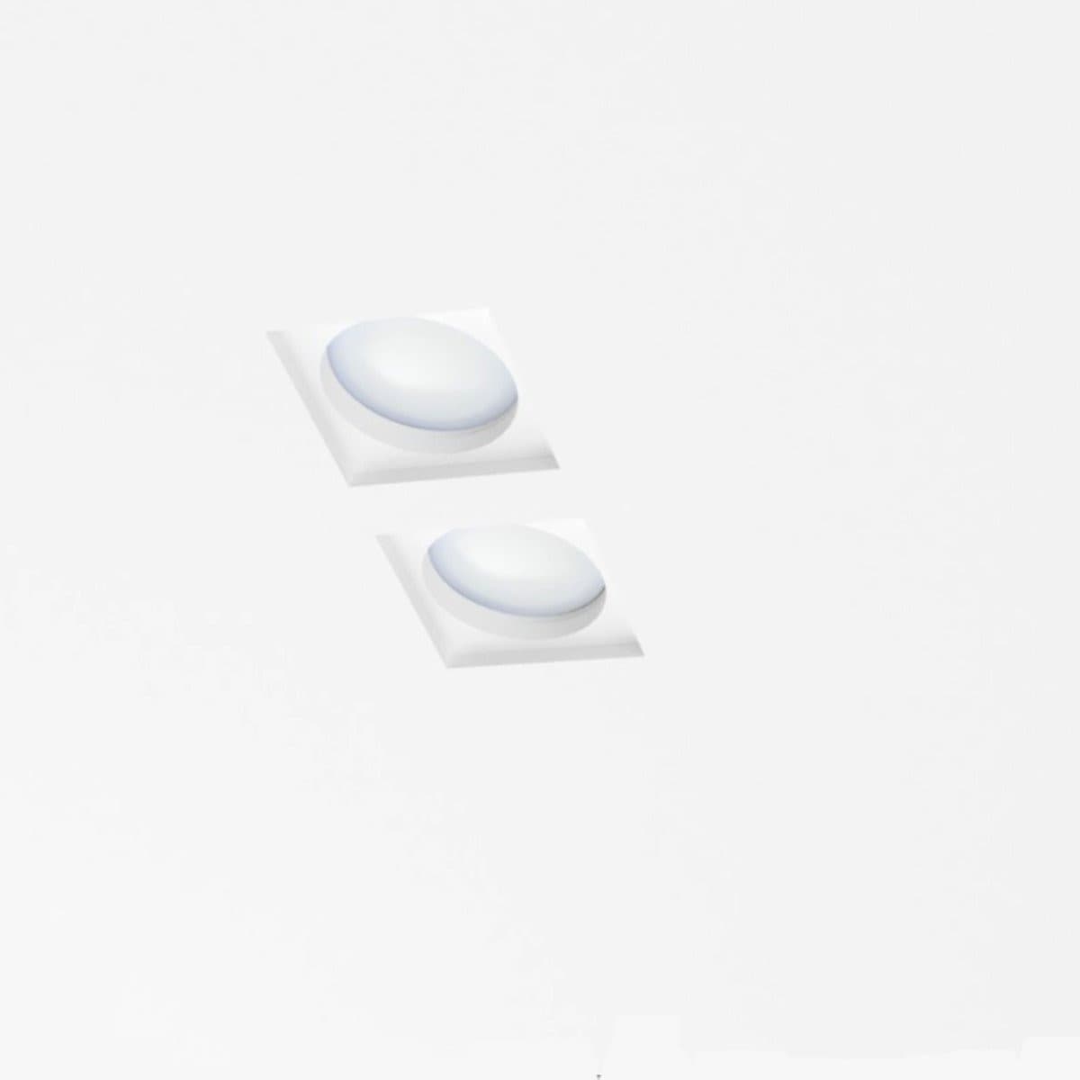 Faretto incasso gesso Lampadari Bartalini OTESSORG 040D GU10 LED scomparsa - 4