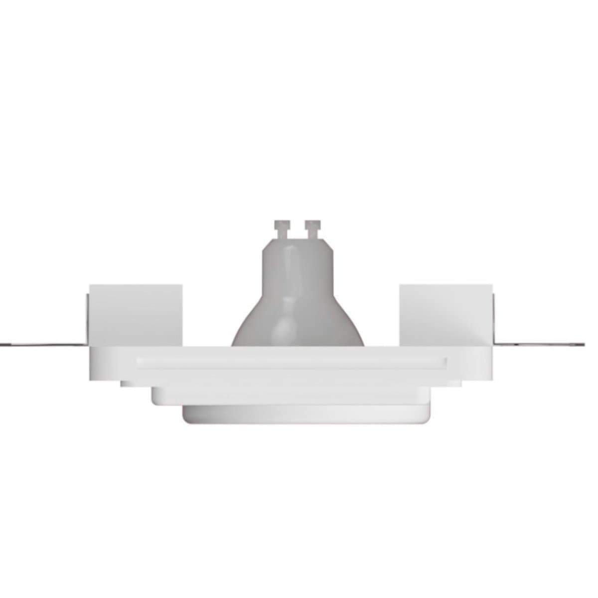Faretto incasso gesso Lampadari Bartalini XILEF FP6 GU10 LED verniciabile - 4