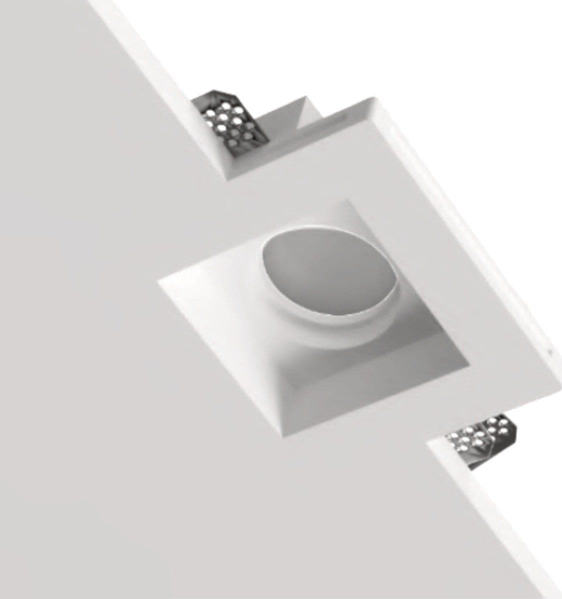 Faretto incasso Lampadari Bartalini PEED 083 GU10 LED gesso verniciabile - 2