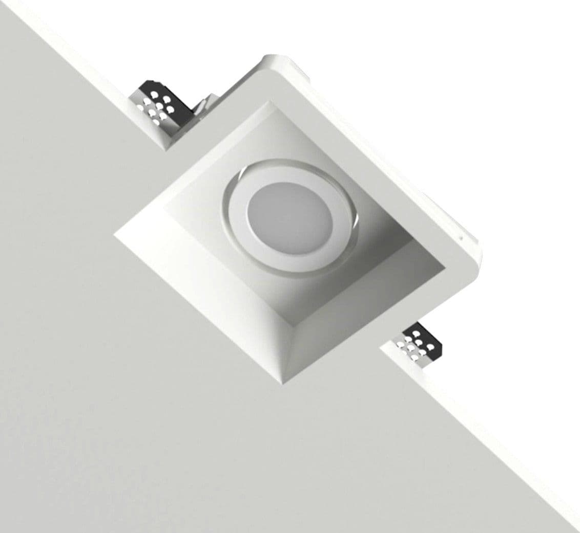 Faretto incasso Lampadari Bartalini SEYE Q GU10 LED gesso verniciabile - 3
