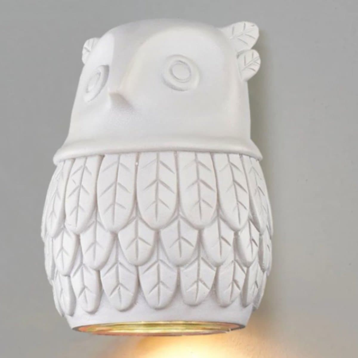 Applique gesso Lampadari Bartalini LWO GU10 LED verniciabile moderno monoemissione - 2