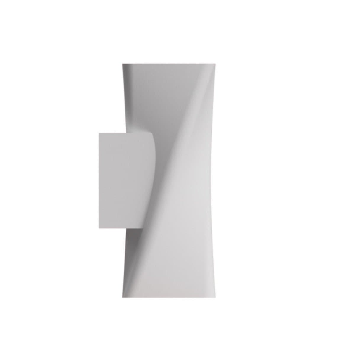 Applique gesso Lampadari Bartalini IDUCILIF GU10 LED verniciabile moderno biemissione - 2