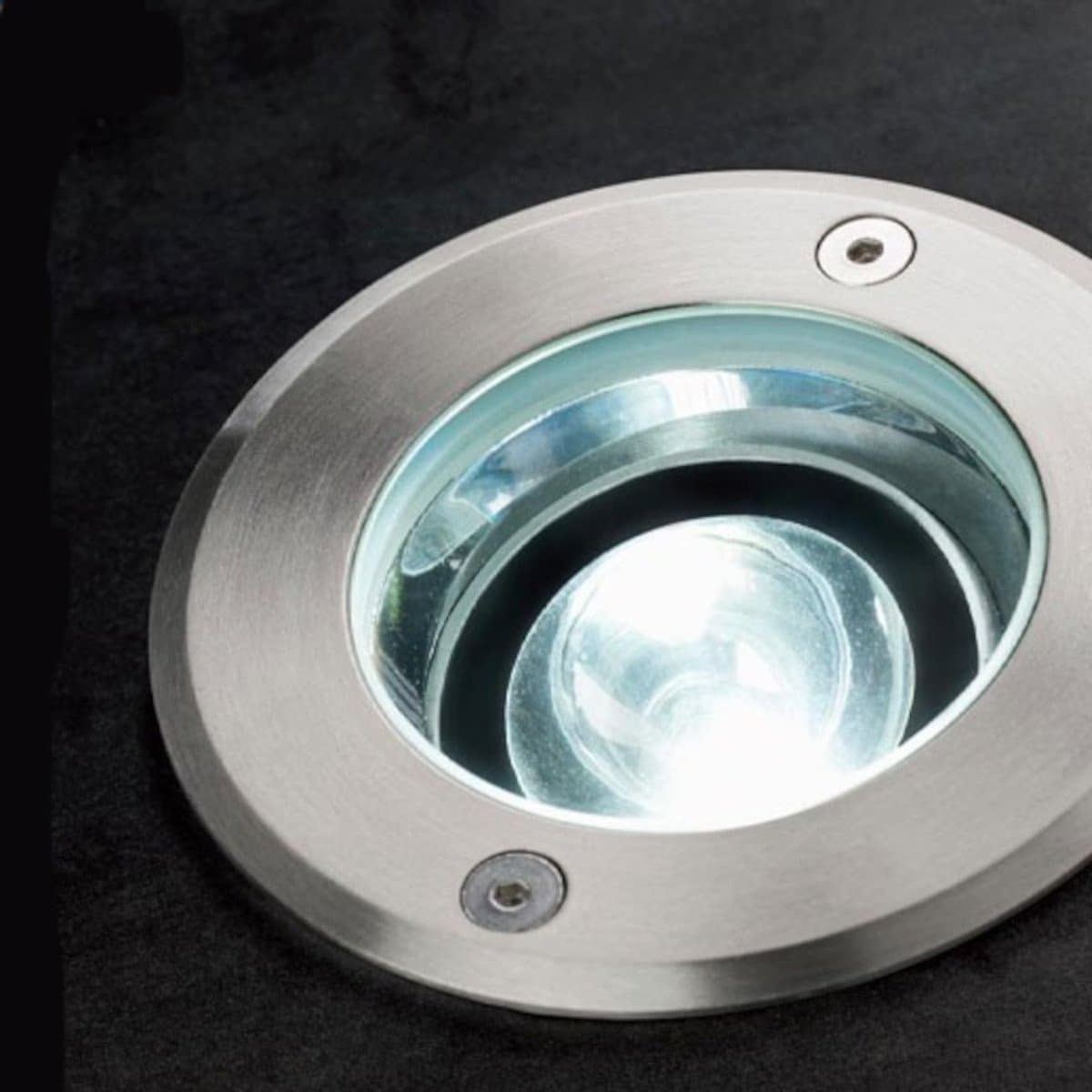Faretto incasso Sovil BASCU 98085 09 LED acciaio vetro orientabile calpestabile - 3