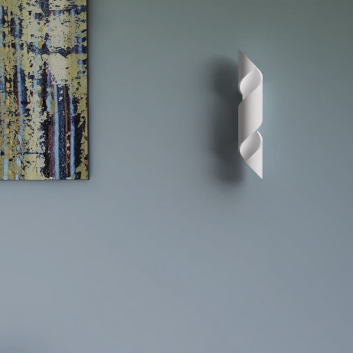 Applique gesso Lampadari Bartalini IDUCILA R7s LED verniciabile moderno - 3