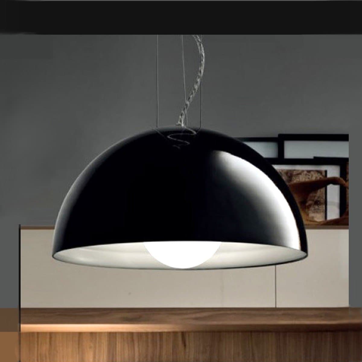 Lampadario moderno Fratelli Braga DUNE 561 S80 E27 LED metallo - 2