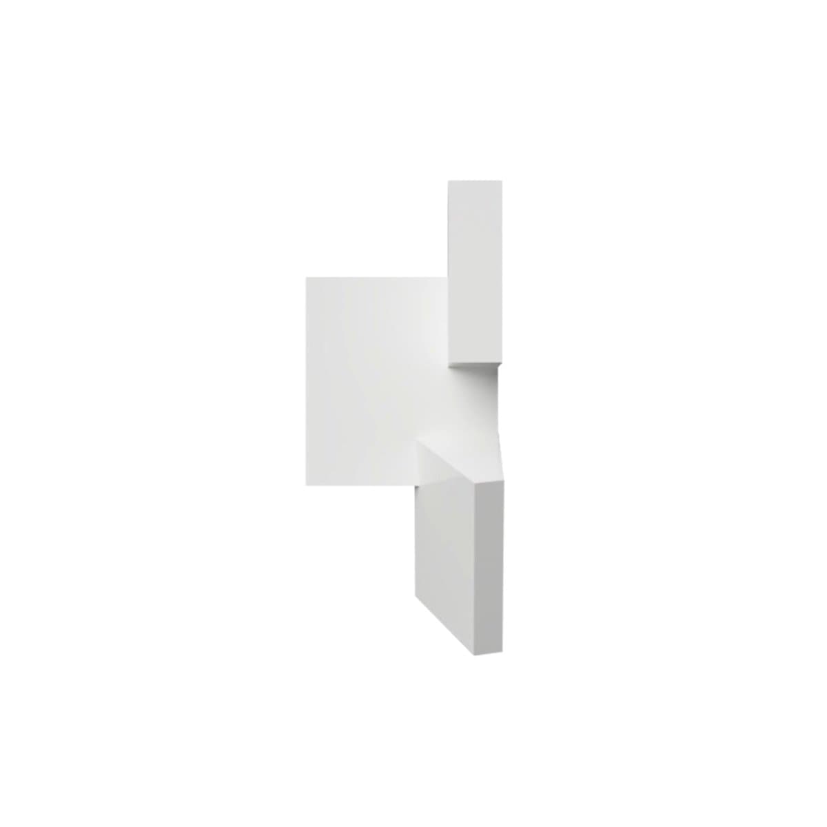 Applique gesso Lampadari Bartalini ISEJ AP16 G9 LED verniciabile Biemissione - 2