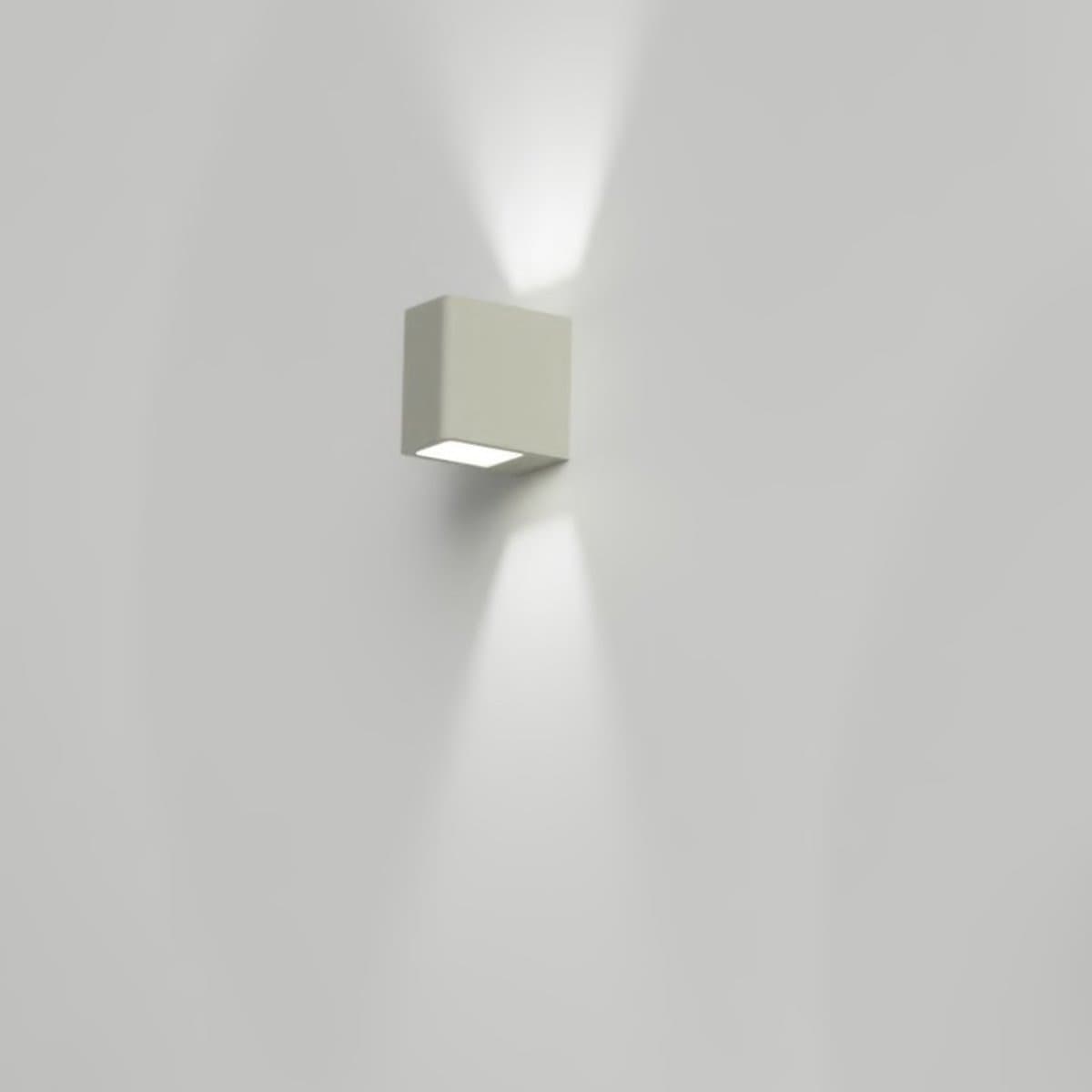 Applique gesso Lampadari Bartalini ONGILOF AP11 G9 LED verniciabile Biemissione - 2