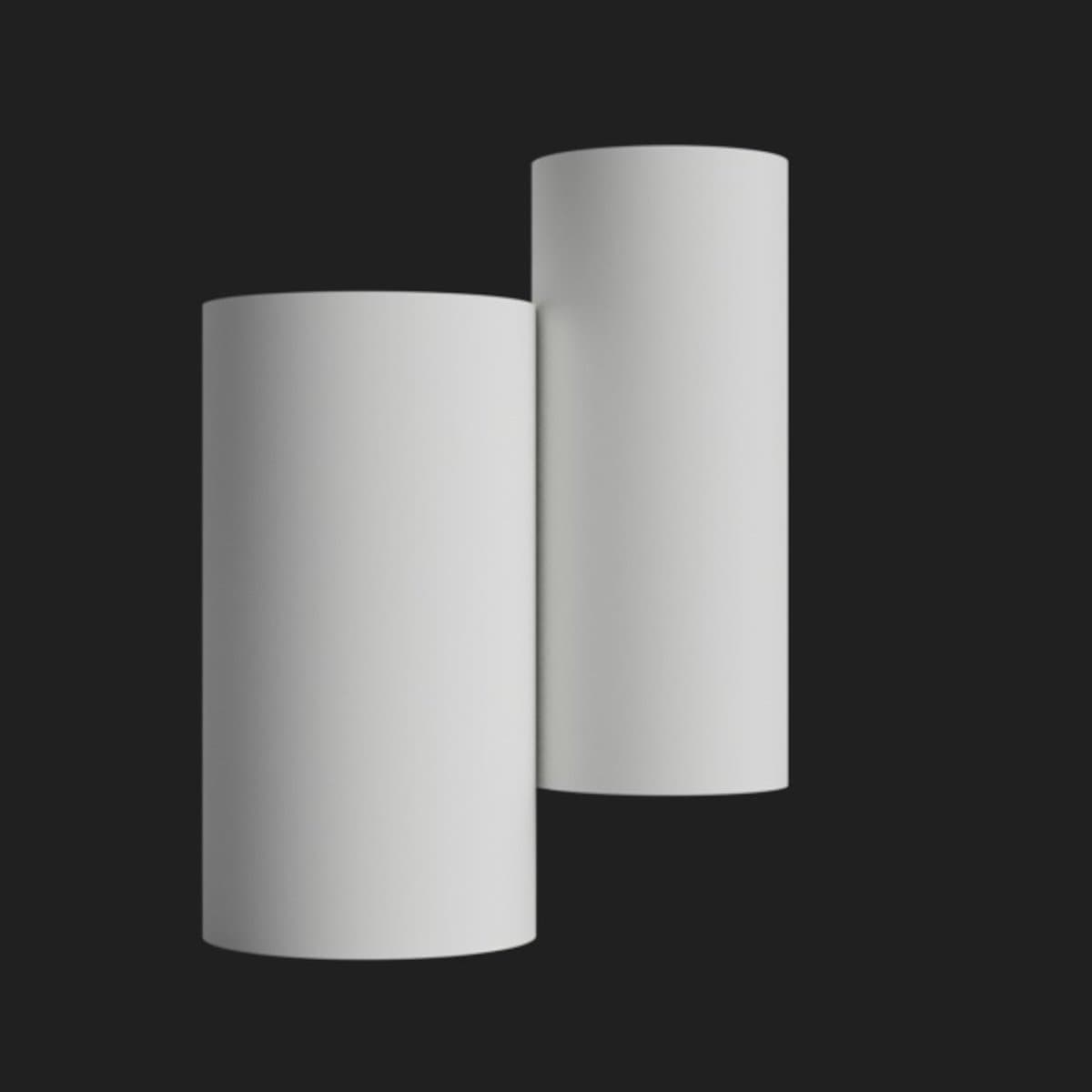 Applique gesso Lampadari Bartalini AIVALF 1200A GU10 LED biemissione verniciabile - 4