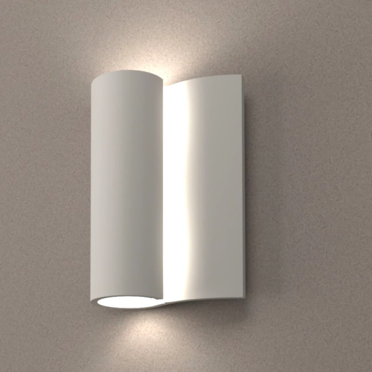 Applique gesso Lampadari Bartalini KOOB G9 LED biemissione verniciabile - 2